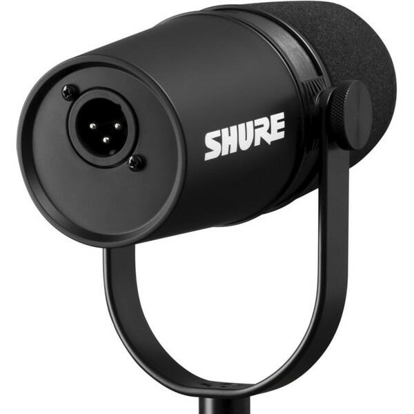 ポッドキャストマイク XLR シュア MV7X-J ブラック SHURE ダイナミック
