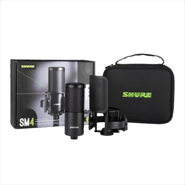 SHURE シュアー SM4-K-KIT-J ホームレコーディング用 SHURE ( シュア ) SM4 Kit ホームレコーディング用キット【SM4-K-KIT-J