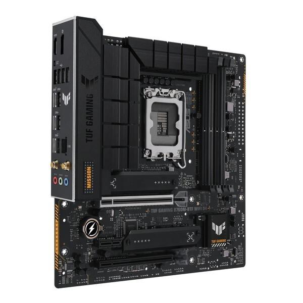 ASUS TUF GAMING B760M-BTF WIFI D4 MicroATXマザーボード・DDR4モデル 