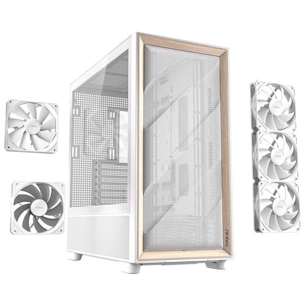 Antec（アンテック） ANTEC FLUX White ホワイト ミドルタワーPCケース
