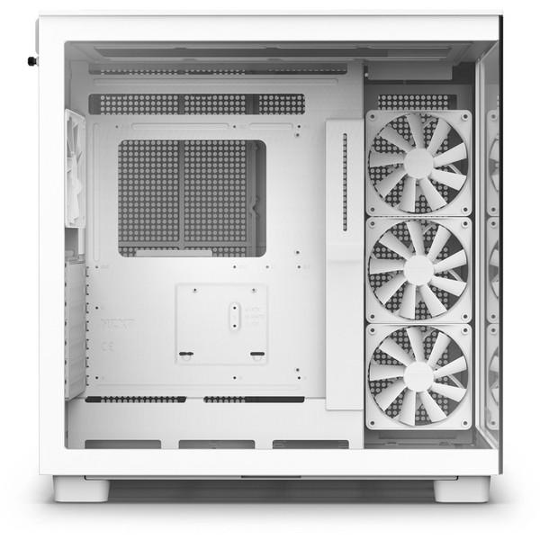 CM-H91FW-01 NZXT ホワイト H9 Flow 2層構造ミドルタワーPCケース｜sake-premoa｜02