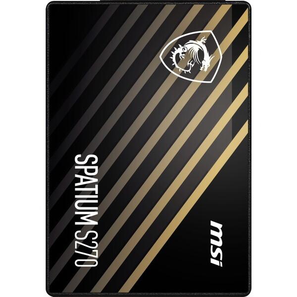 MSI MSI MSI SPATIUM S270 SATA 2.5 960GB SATA 2.5インチ SSD : 総合