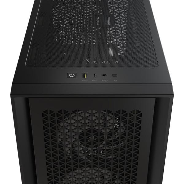 CC-9011240-WW Corsair iCUE 4000D RGB Airflow Tempered Glass Mid-Tower Black ミドルタワー型PCケース｜sake-premoa｜12