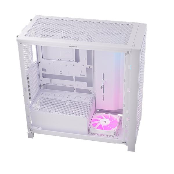 Corsair CC-9011327-WW ホワイト FRAME 4000D LCD RS ARGB Premium Mid-Tower ミドルタワー PCケース メーカー直送_10