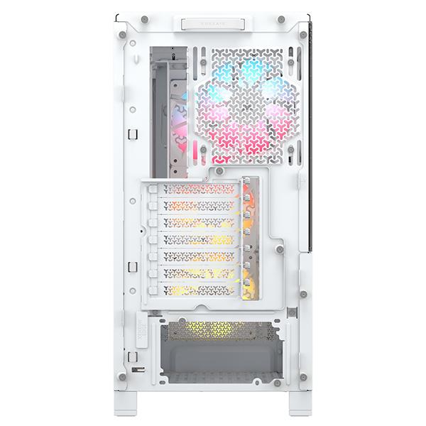 Corsair CC-9011327-WW ホワイト FRAME 4000D LCD RS ARGB Premium Mid-Tower ミドルタワー PCケース メーカー直送_6