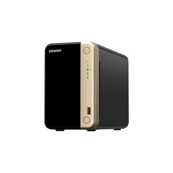 QNAP キューナップ TS-264 TS-264-8G 2ベイ HDDレス タワー型NAS 2.5