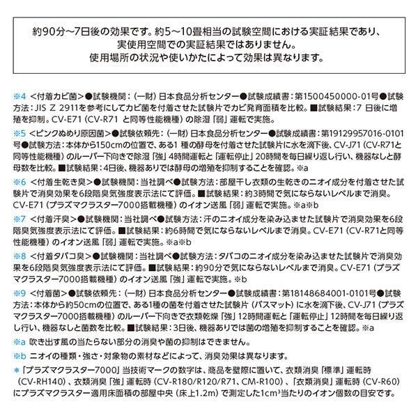 SHARP シャープ CV-R71-W 除湿機 ホワイト系 コンプレッサー式 SHARP シャープ CV-R71-W 除湿機 ホワイト系 コンプレッサー式