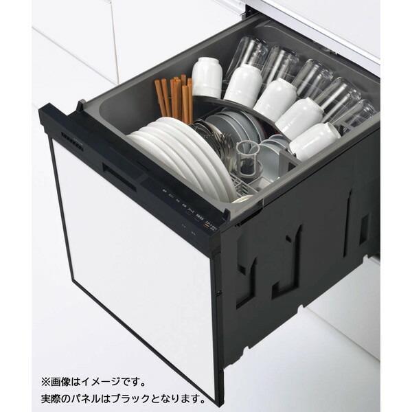 クリナップ ZWPP45R21ADK-E ブラック ビルトイン食器洗い乾燥機 (プルオープンタイプ 幅45cm)
