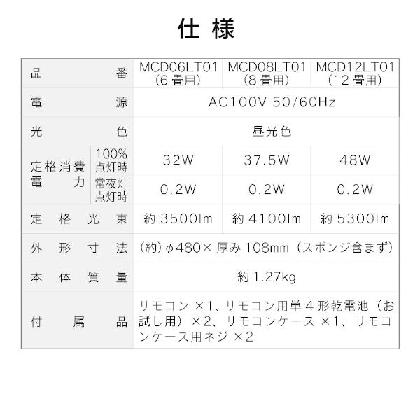 MAXZEN（マクスゼン） シーリングライト LED 12畳 天井照明 2個セット
