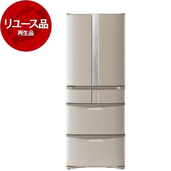 三菱 冷凍冷蔵庫 6枚扉 MR-JX48LZ-N 中古動作品 2016年製