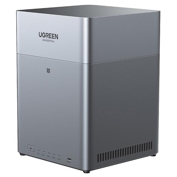UGREEN DH4300plus NASync NAS (4ベイ) + Seagate ST8000DM004 BarraCuda 3.5インチ内蔵ハードディスク (8TB) ※バルク品 セット_1