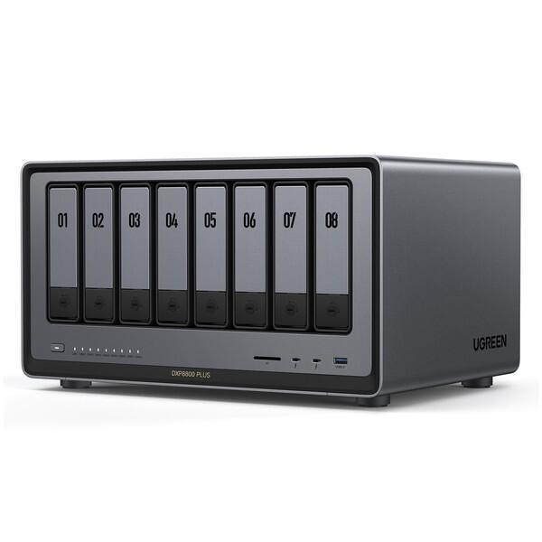 UGREEN DXP8800Plus NAS 8ベイ + Seagate ST16000DM001 内蔵ストレージHDD3.5インチ セット_1