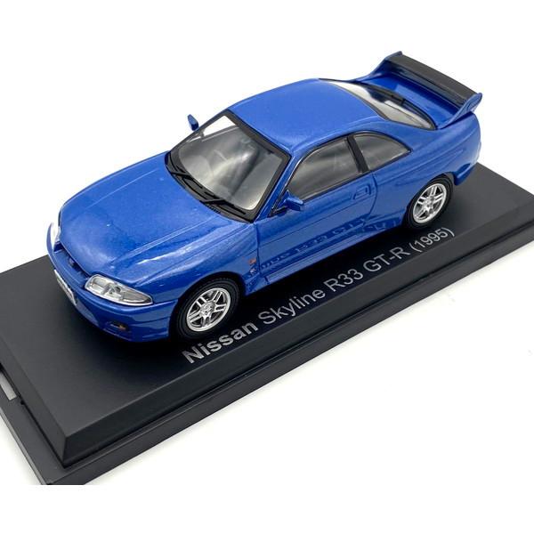 ノレブ ジェイ ニッサン スカイライン R33 GT-R 95ブルー 1/43 キッズ
