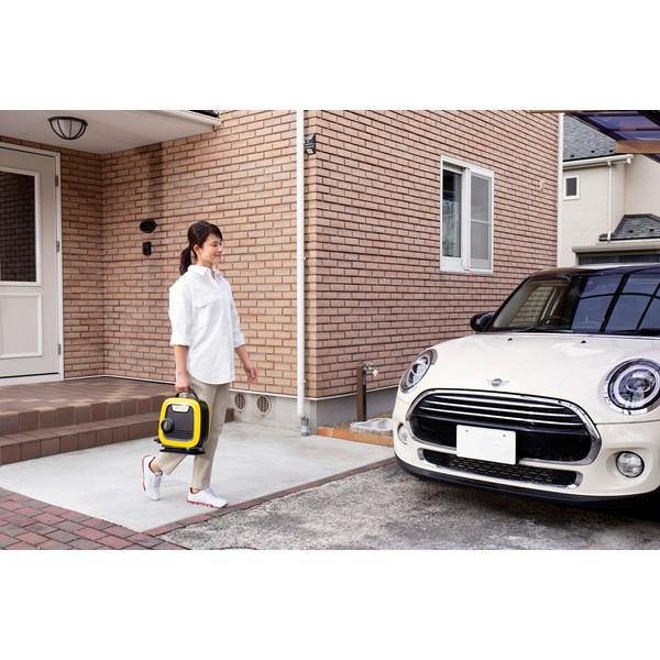 正規代理店 KARCHER(ケルヒャー) K mini 高圧洗浄機 コンパクト 軽量 持ち運び楽々 便利 収納 狭い場所でも楽々お掃除 片付け簡単 収納ケース付き 洗車｜sake-premoa｜11