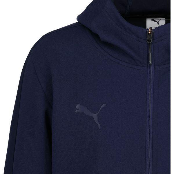 プーマ FTBL TRAVEL フーデットスウェット ジャケット(ネイビー) PUMA（プーマ） サッカー ウエア PUMAFTBL TRAVEL フーデット