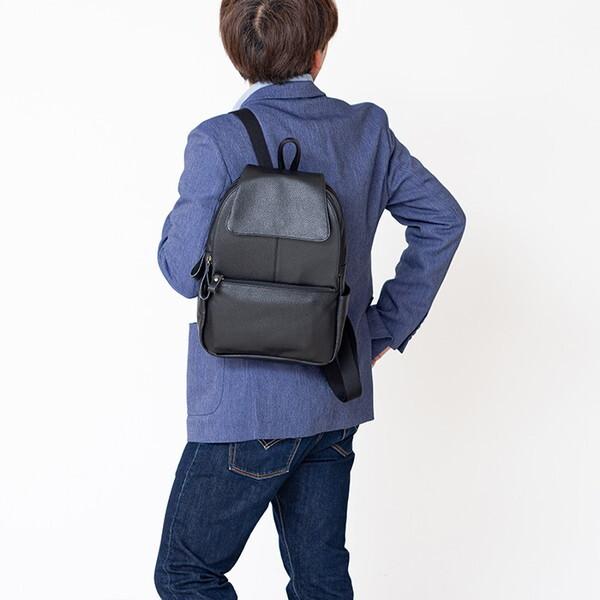 小田清 豊岡工房 軽量牛革リュック ブラック 440501 : 総合通販PREMOA