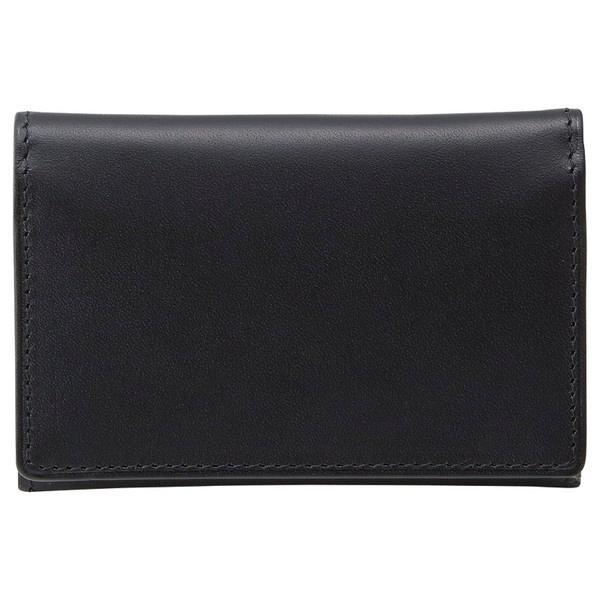 10603603 8140-01 風琴マチ 牛革名刺入れ ブラック メーカー直送 10603603 8140-01 風琴マチ 牛革名刺入れ ブラック : 総合通販PREMOA