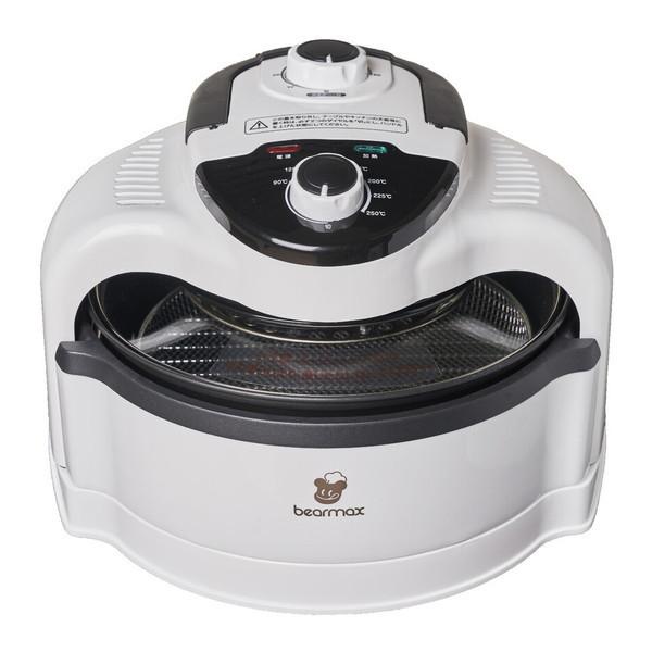 ノンフライヤー 家庭用 エアロ・オーブン AO-250W ホワイト ノンオイル調理 遠赤外線 揚げる 焼く 煮る 油カット タイマー