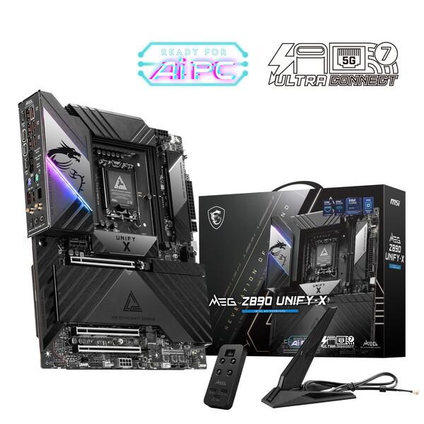 マザーボード Z590 unify-x MSI MEG Z590 UNIFY-X Gaming Motherboard ATX - Supports Intel Core