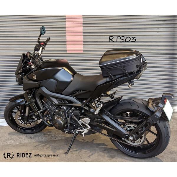 RIDEZ RIDEZ RTS03 HARD WORX HARDSHELL SEAT BAG BK : 総合通販PREMOA 