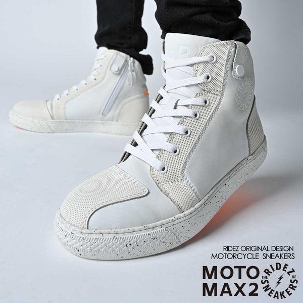 RIDEZ（バイク） RIDEZ MOTO-MAX 2 WH 27.5cm MOTO SNEAKERS