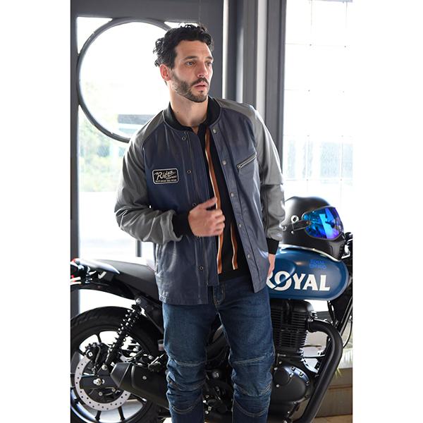 RIDEZ RLJ223 CARCLUB JACKET NAVY M ジャケット : 4527625122680 