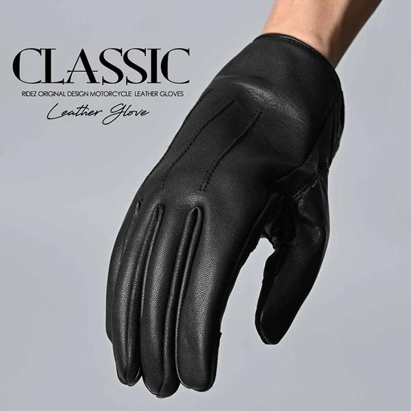 RIDEZ RIDEZ RLG77 CLASSIC MOTO GLOVES BLACK XL グローブ : 総合通販