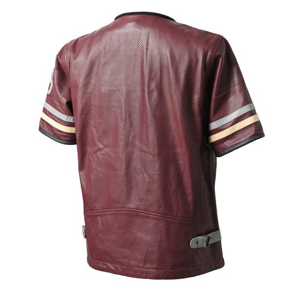 ウェア S RIDEZ 98 S/S JACKET RED XL RLSJ16 レザージャケット