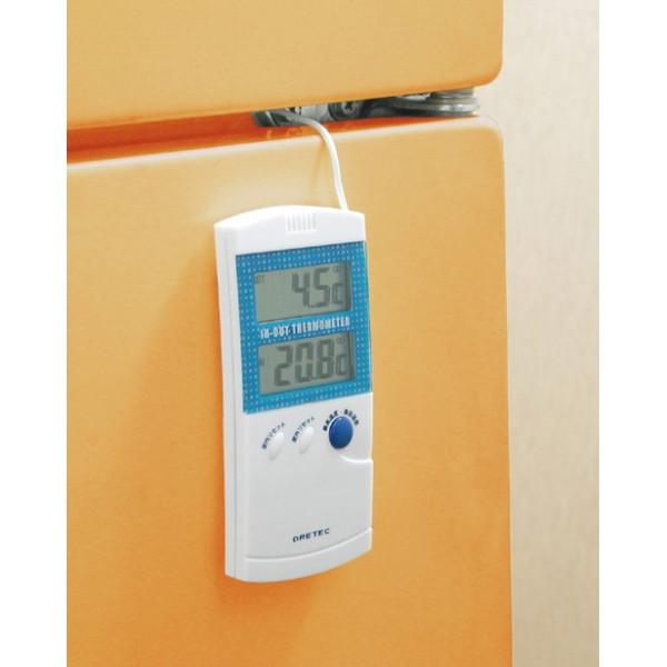 O-209BL DRETEC ブルー 室内室外温度計｜sake-premoa｜02