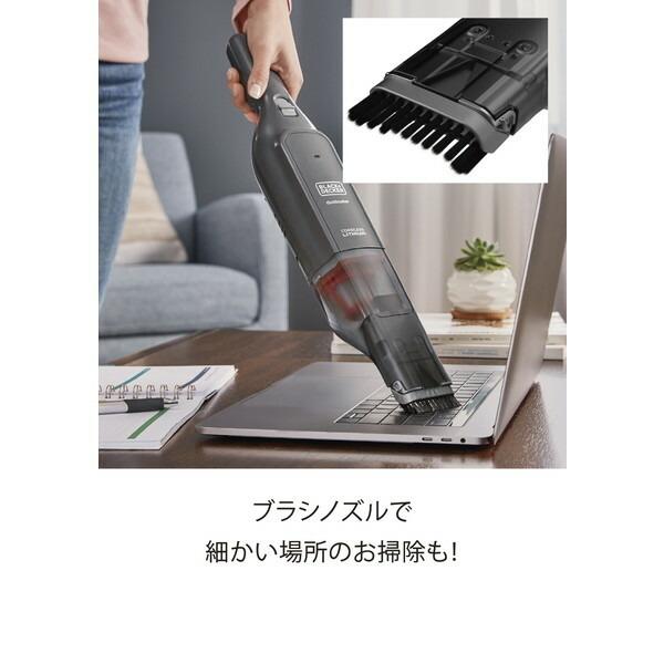 ブラック・アンド・デッカー（BLACK＆DECKER） HLVC320B 10.8Vハンディクリーナー｜sake-premoa｜06