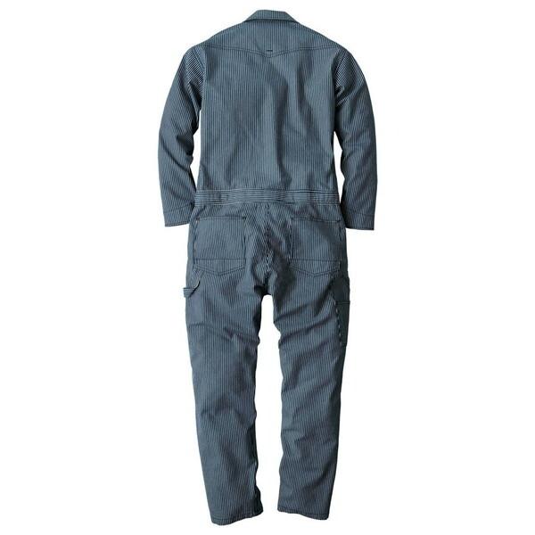 Dickies（ディッキーズ） ストレッチヒッコリーツナギD-716 ネイビー M