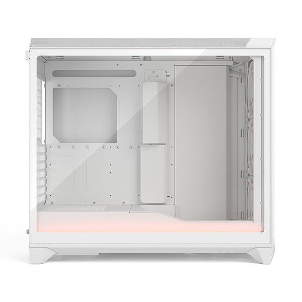 Fractal Design FD-C-MES3X-05 Meshify 3 XL Ambience Pro RGB White TG Clear Tint フルタワー型PCケース_2