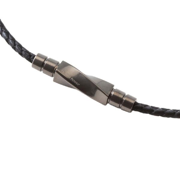 クライス QULIS ネックレス バランスフォース Twist Gブラック L 磁気ネックレス レディース メンズ おしゃれ スポーツ 肩こり デスクワーク パフォーマンス向上 ギフト 日本製 クライス QULIS ネックレス バランスフォース Twist Gブラック LL 磁気