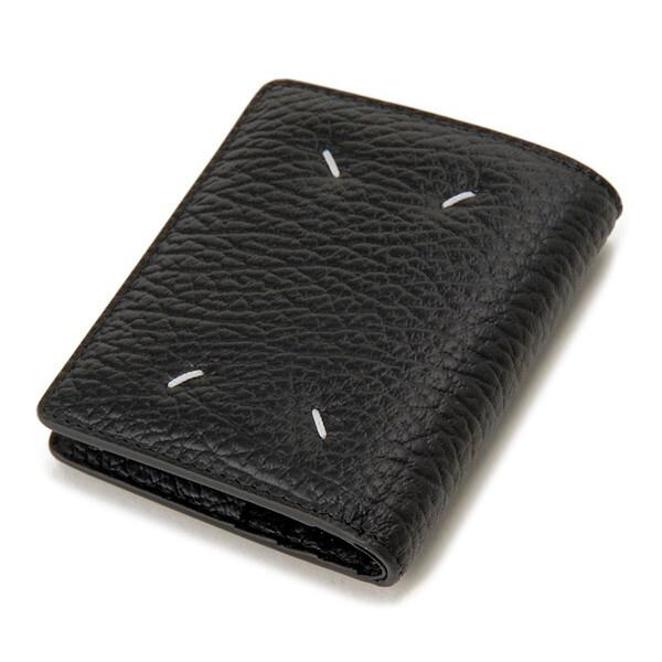 Maison Margiela メゾンマルジェラ 二つ折り財布 ブラック レディース メンズ S56UI0140 P4455 T8013 BIFOLD WALLET BLACK ブランド プレゼント 並行輸入品