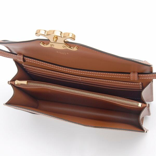 【美品】  CELINE / セリーヌ | ハラコ レザー ワンショルダーバッグ | グリーン/ダークブラウン | レディース CELINE | VINTAGESHOP ACROSS
