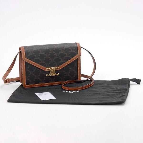 CELINE（セリーヌ） 【並行輸入品】 ショルダーバッグ ブラウン 11332