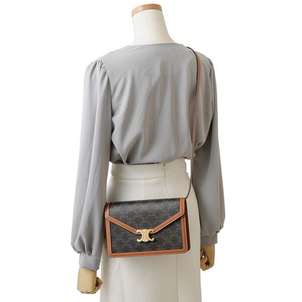 CELINE（セリーヌ） 【並行輸入品】 ショルダーバッグ ブラウン 11332