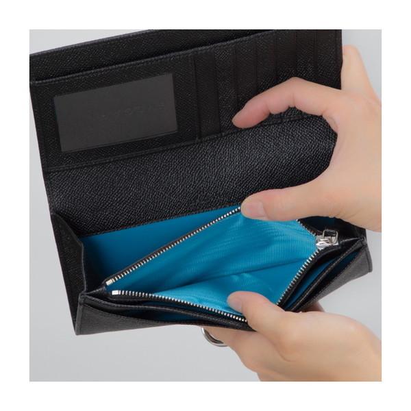 【本物保証】 箱付 超美品 ブルガリ BVLGARI ホック付長財布 チェーンウォレット レザー ダークブラウン シンプル BVLGARI - 【本物保証】 箱付 超美品 ブルガリ BVLGARI ホック付長財布