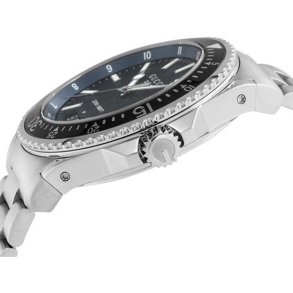 【並行輸入品】 GUCCI グッチ 腕時計 時計 メンズ DIVE ダイブ ダイヴ YA136212 ウォッチ シルバー 防水 誕生日 クリスマス プレゼント ギフト 贈り物の画像