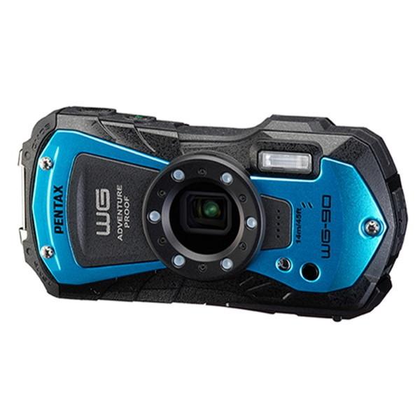 ペンタックス デジタルカメラ 1600万画素 WG-90 BLUE PENTAX