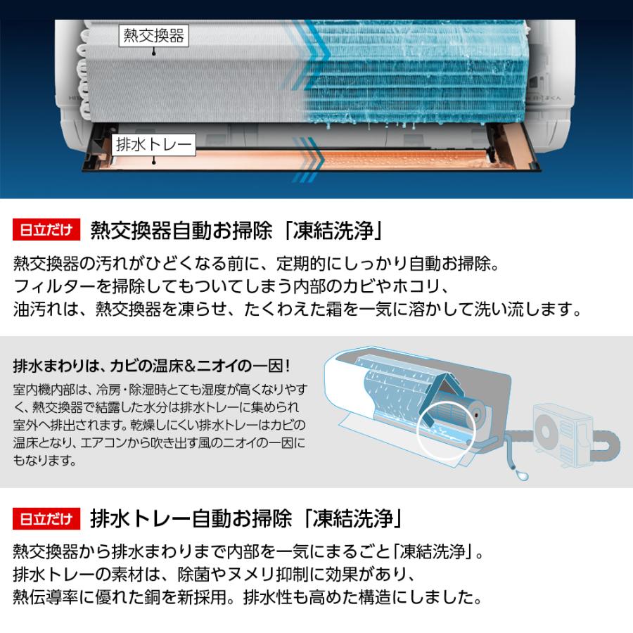 取引中】2018年製日立エアコン主に20畳ハイスペックモデル白くまくん 