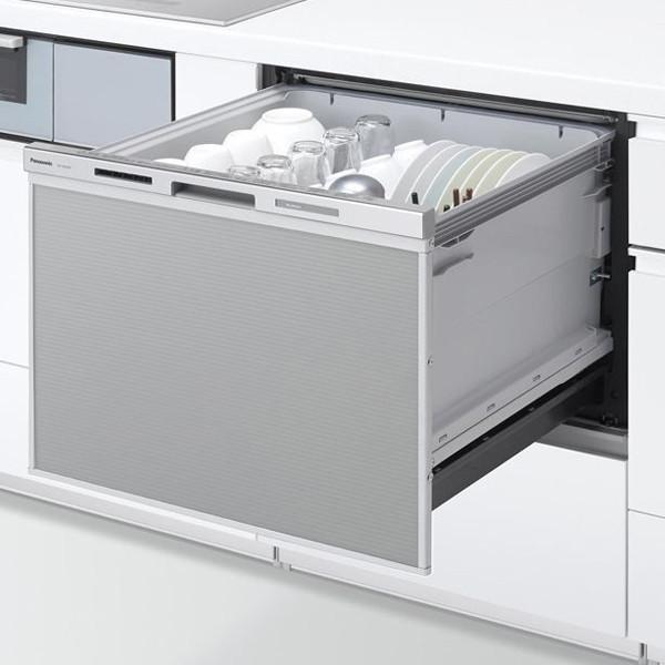ビルトイン食器洗い乾燥機　パナソニック　Panasonic　NP-60MS8S　食器洗い乾燥機　ビルトイン　食器点数:50点　約7人分　引き出し式