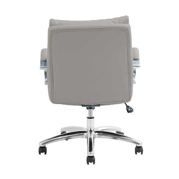関家具 456303 グラント Greige ロータイプ PU グレージュ オフィスチェア メーカー直送_4