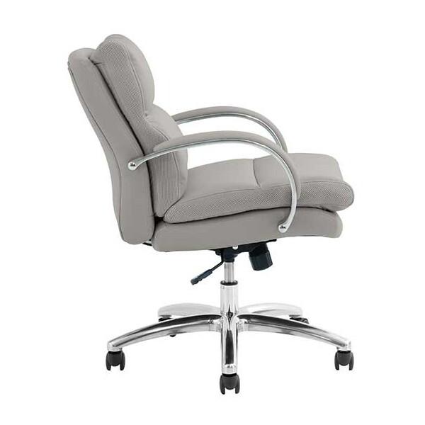 関家具 456303 グラント Greige ロータイプ PU グレージュ オフィスチェア メーカー直送_6