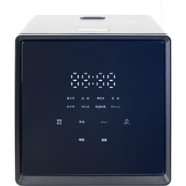 YAMAZEN 炊飯器 YJS-CM072(B) ブラック YJS-CM072(B) キューブ型炊飯器 1台 YAMAZEN(山善) 【通販