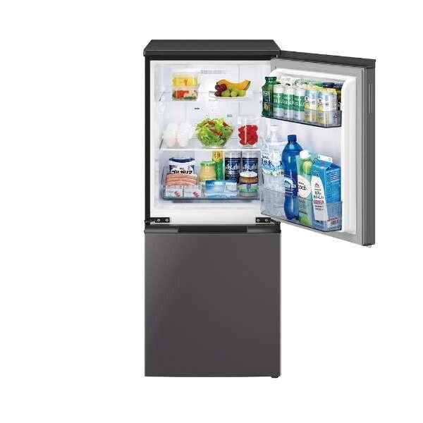 シャープ 冷蔵庫 つけかえどっちもドア冷蔵庫 152L マットブラック SJ