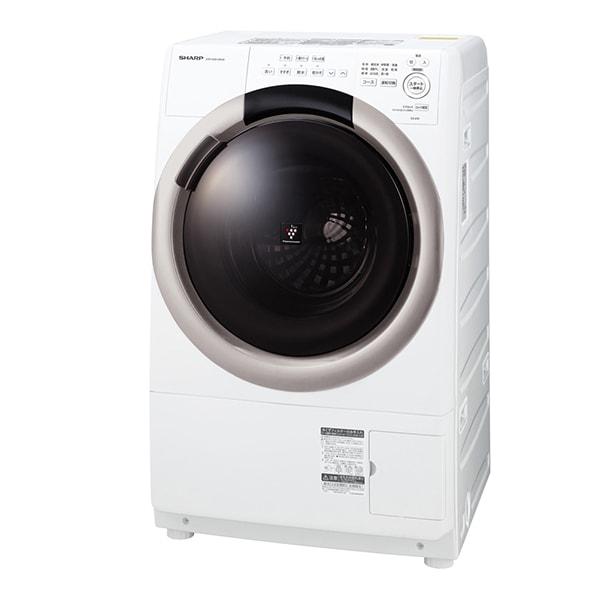 SHARP（シャープ） 洗濯機 ドラム式 7kg ドラム式洗濯乾燥機 ES-S7K-CR 
