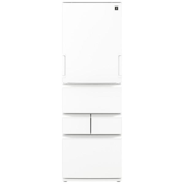SHARP（シャープ） 冷蔵庫 二人暮らし 408L 400L 大容量 5ドア 両開き