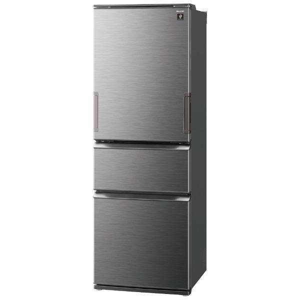 SHARP（シャープ） 冷蔵庫 二人暮らし 374L 300L 大容量 3ドア 両開き