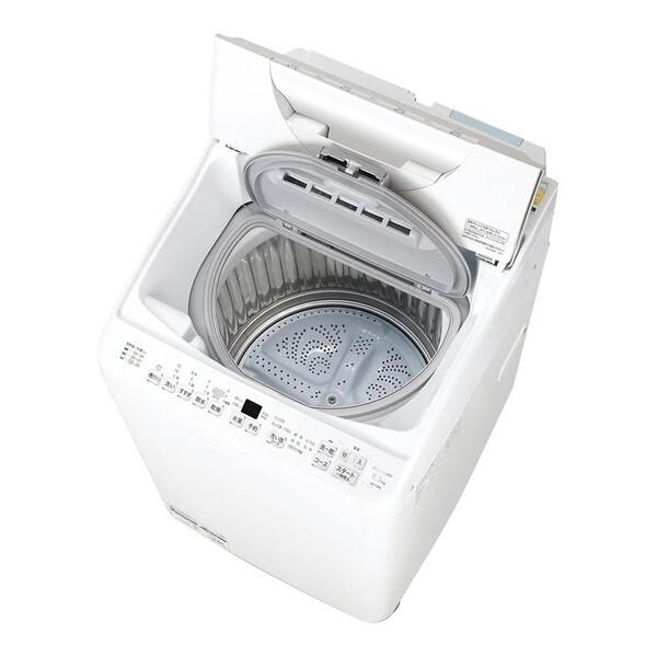 SHARP（シャープ） 洗濯機 縦型 6.5kg 縦型洗濯乾燥機 ES-TX6K-W
